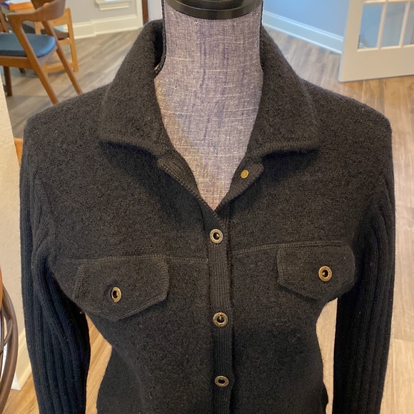 Black Cardigan Sweater by i.e. relaxed Macys - Picture 7 of 7